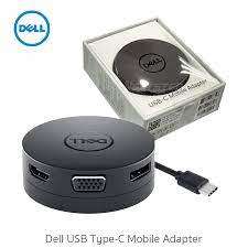 Dell DA300 USB-C to HDMI VGA DP Ethernet USB-C Port Hub-NEW
