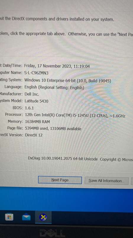 Dell Vostro 3510 Laptop i5 11th Gen 16gb Ram 256gb SSd Excellent Working Condition Faster Machine