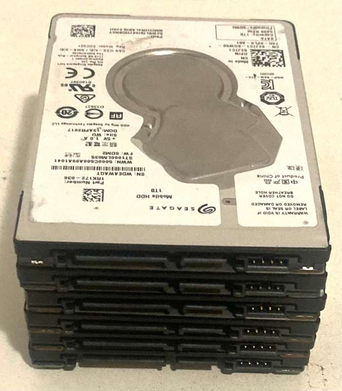 Seagate ST1000LM035 1TB HDD 100% Health Good Working Condition