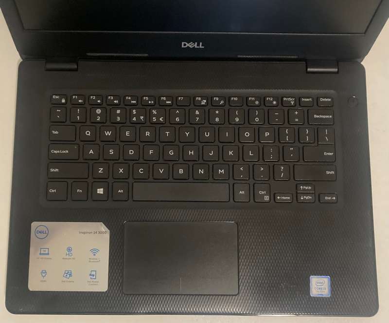 Dell Inspiron 3481 i3 7th Gen laptop for spares - not coming on
