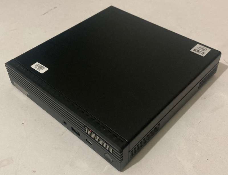 Lenovo ThinkCentre M60e Tiny Dekstop Core i3-1005G1 8GB Ram 256GB Solid State Drive Windows 11 Pro