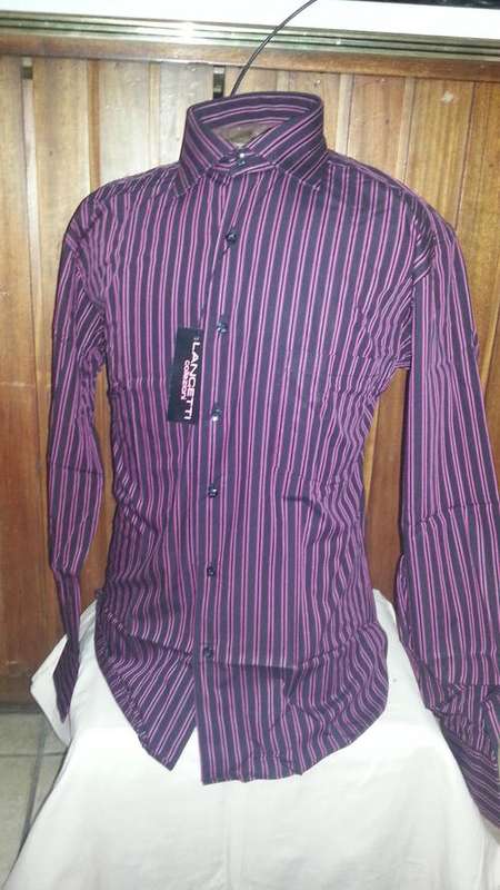 Brand new Lancetti pure cotton shirt size 39 / M