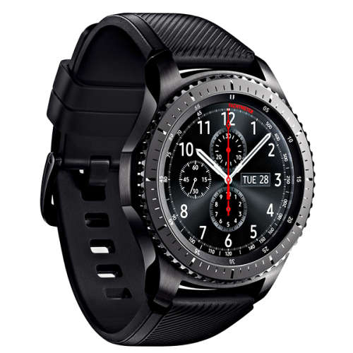 Samsung Galaxy Gear S3 Frontier 4GB - Black | Local Samsung Warranty