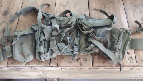 Anglo Bus War / Kidney Webing with R1 Amo Pouches. Patern 70