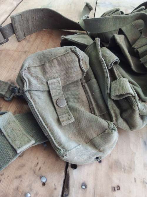 Anglo Bus War / Kidney Webing with R1 Amo Pouches. Patern 70