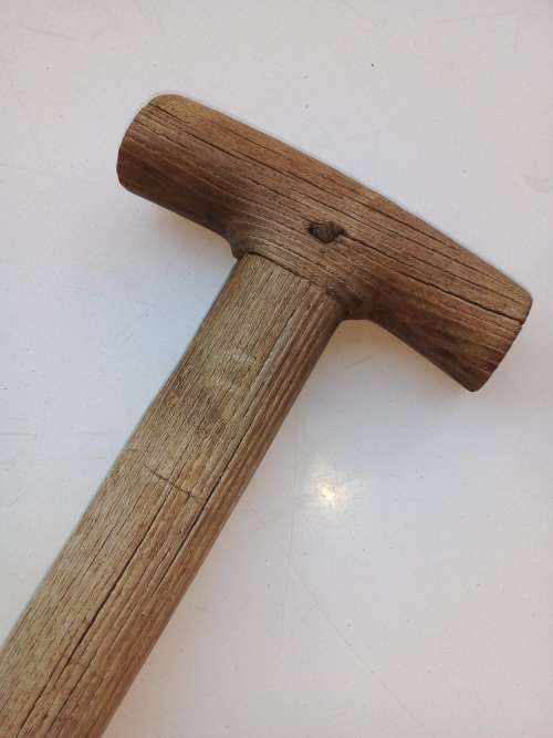 Antique Skelton Garden Fork / Made in England.