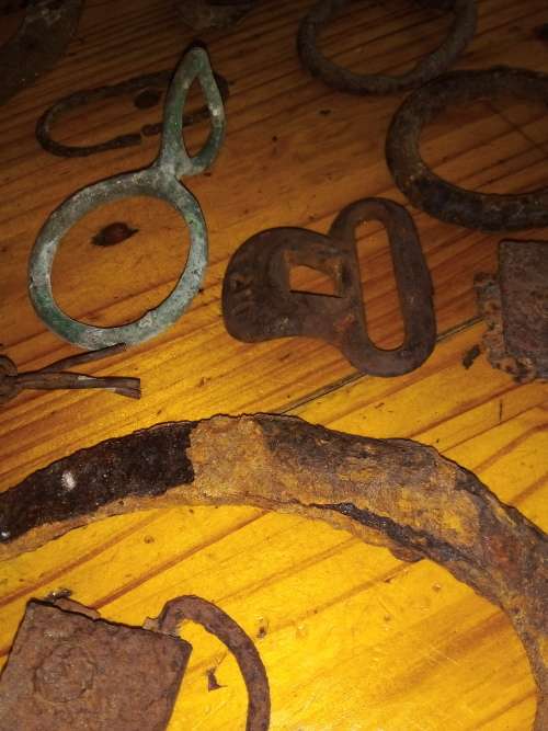 Anglo Boer War articles salvaged from Magersfontein 1899 / by Militaria collector in 1960.( Relist)