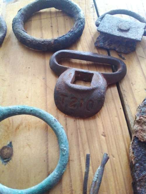 Anglo Boer War articles salvaged from Magersfontein 1899 / by Militaria collector in 1960.( Relist)