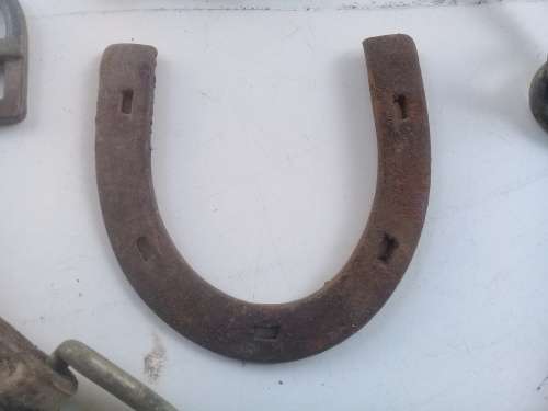 Articels salavaged from Deelfontein Yeomanry hospital site.( With brass tap)