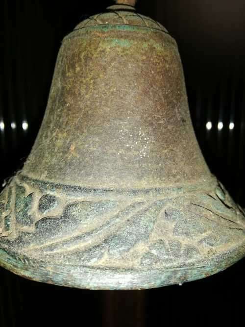 Antique Cast Iron Bell. ( School, Church ??)  Circa 1800`s !!!!Salvaged from Karoo farm
