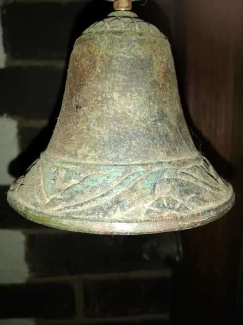 Antique Cast Iron Bell. ( School, Church ??)  Circa 1800`s !!!!Salvaged from Karoo farm