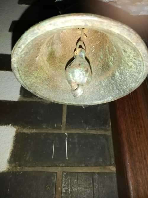 Antique Cast Iron Bell. ( School, Church ??)  Circa 1800`s !!!!Salvaged from Karoo farm