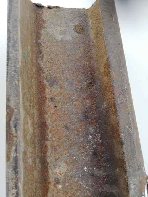 ANVIL made from old 30cm SAS train rail.