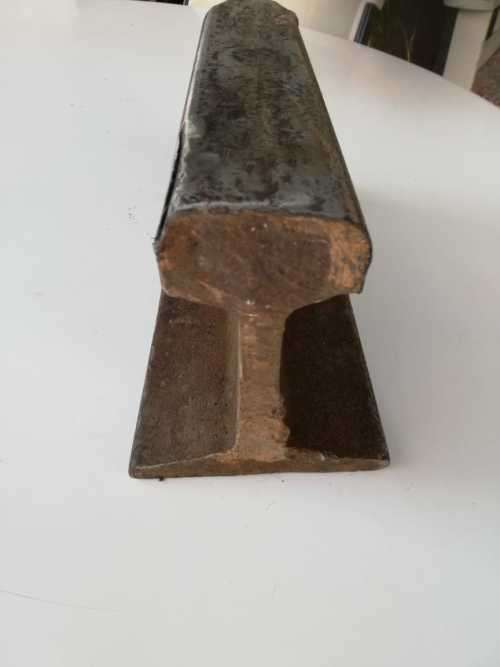 ANVIL made from old 30cm SAS train rail.