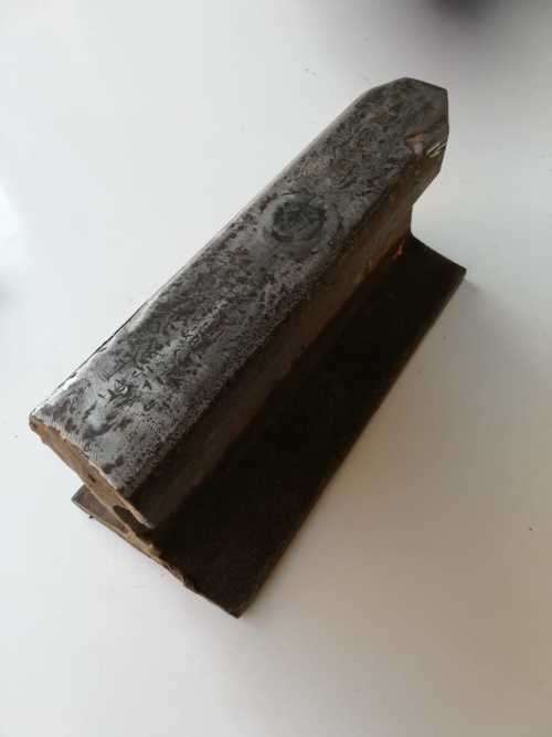 ANVIL made from old 30cm SAS train rail.