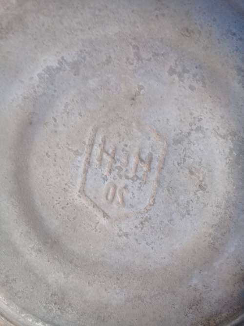 Vintage small milk bucket. Good condition. With markings underneath.