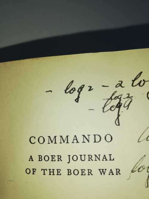 Commando by Reitz ( 1929)- a Boer journal of the Boer war.
