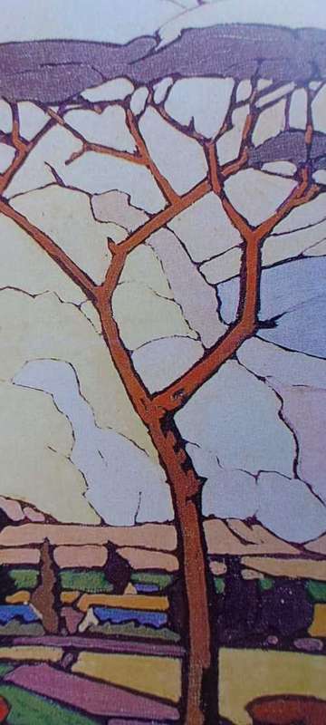 Beautiful Pierneef gallery Print on Canvas. nr 5 / 5. (Please read description)