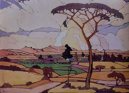 Beautiful Pierneef gallery Print on Canvas. nr 5 / 5. (Please read description)