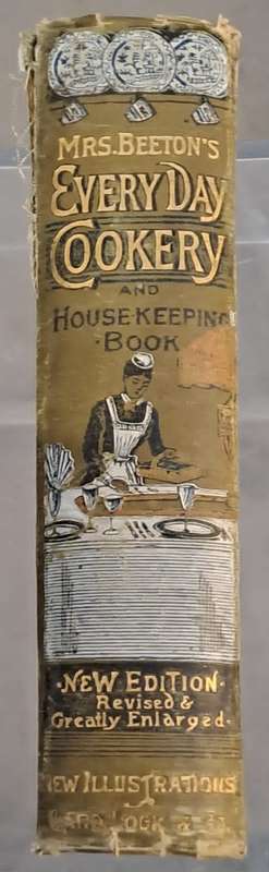 Mrs Beetons Everyday Cooking and Housekeeping book. 1890