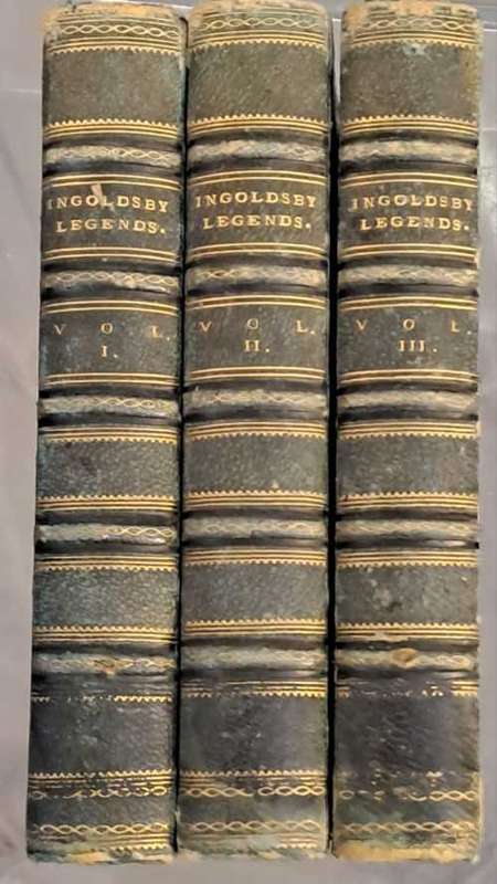 The Ingoldsby Legends 1875!! Good Condition. 3 Vol. Set. Please check my other books as well!!!