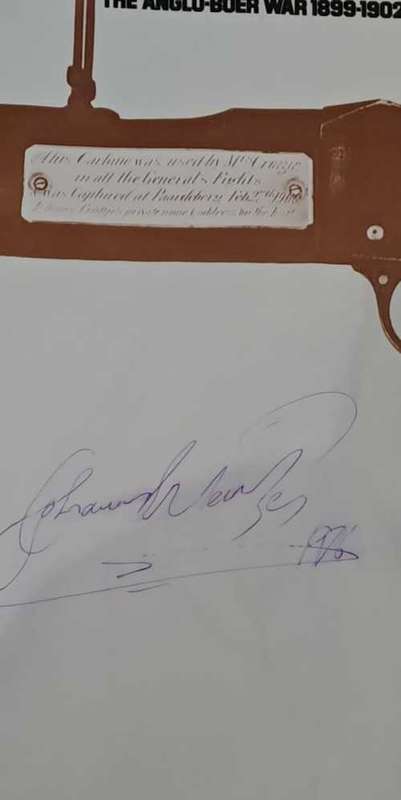 Anglo Boer War - Signed by Author - Johannes Meintjes/ Please feel free to look at my other books !!