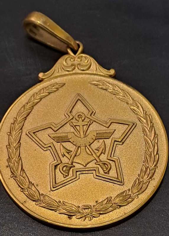 Suid Afrikaanse Weermag medalje. Very scares.