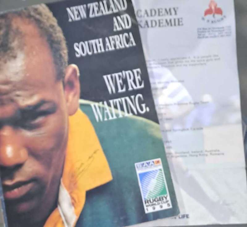 Chester Williams signed letter and book.
