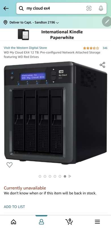 WD MyCloud EX4