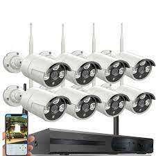 HD 8 Channel 4K Wireless Camera System(ANDOWL)