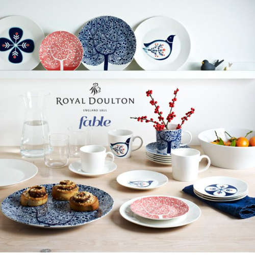 Royal Doulton Fable Tea & Cake set