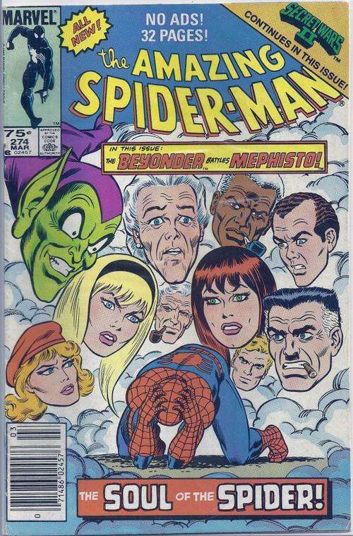Amazing Spider-Man Nr 274 - Marvel - (1963 Series) - 1986