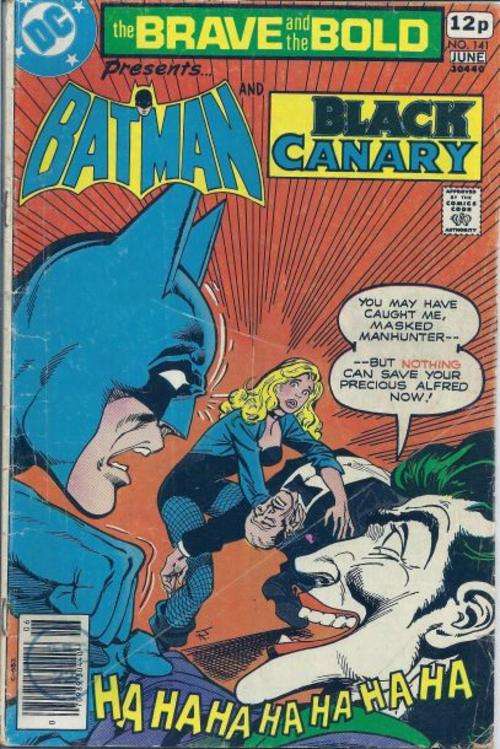 Brave and the Bold Nr 141 - Scarce DC - 1978 - Joker - Black Canary