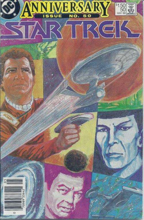 Star Trek (1984 Series) Nr 50 - Scarce DC - 1988