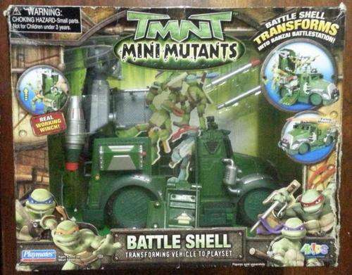 TMNT Battle Shell Playset - Teenage Mutant Ninja Turtles - 2007