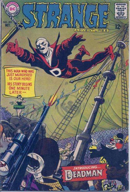 Strange Adventures (1950 Series) Nr205 (1967) - DC - FN/VFN - Intro/Origin Deadman