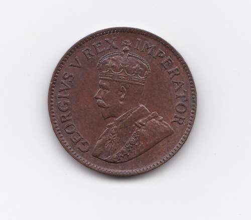 1924 S A U FARTHING - TOP GRADE - RARE ! - 94 YEARS OLD - PLEASE CHECK SCANS