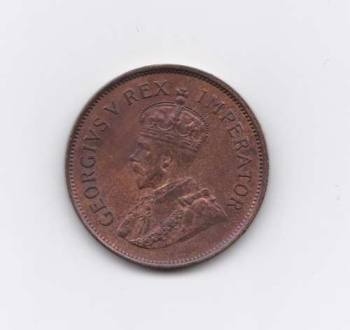 1935 S A U  HALF PENNY  - TOP GRADE WITH LUSTRE - PLEASE CHECK SCANS