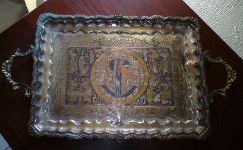 Very Old Tray with lovely inlay design Egyptian!!!