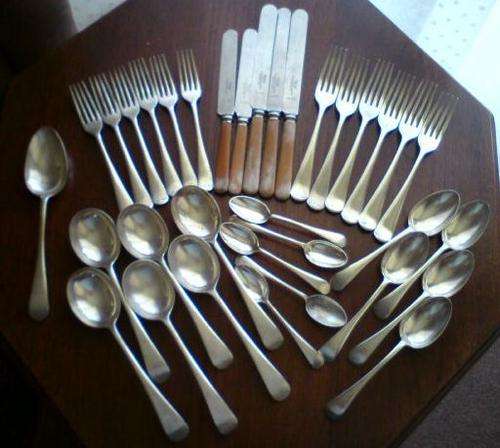 34 Pieces of James Dixon & Son Cutlery
