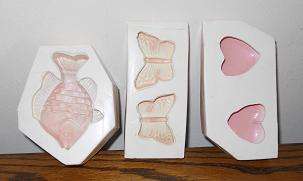 3 x Soap Silicone Moulds