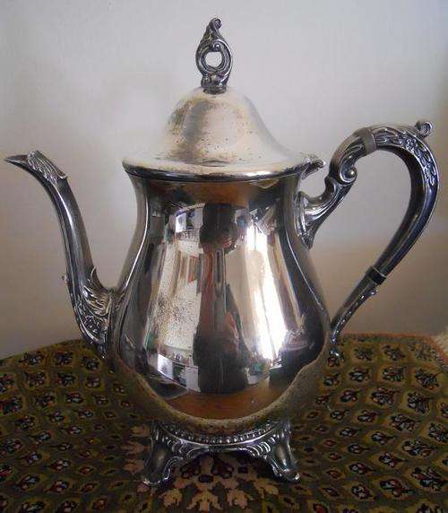 Vintage Silver Plated Tea Pot