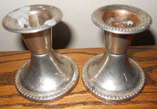 Pair of Small Candle Holders