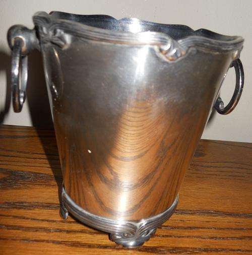 Lovely Little Silver Plated Ice Bucket