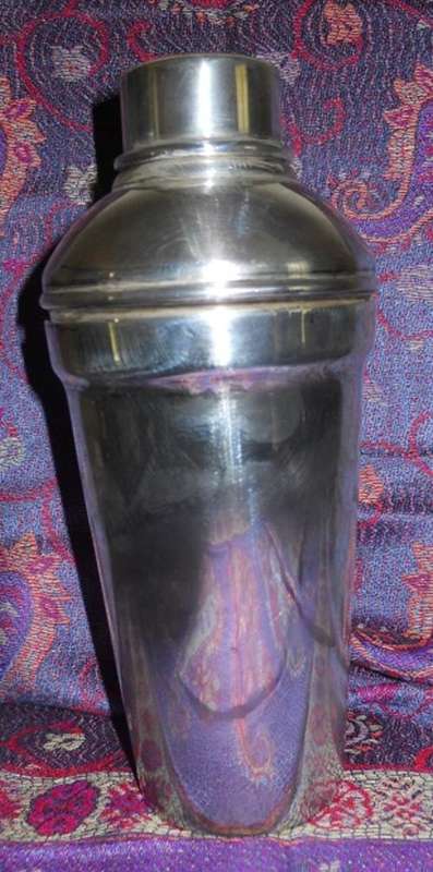 Silver Plated Cocktail Shaker