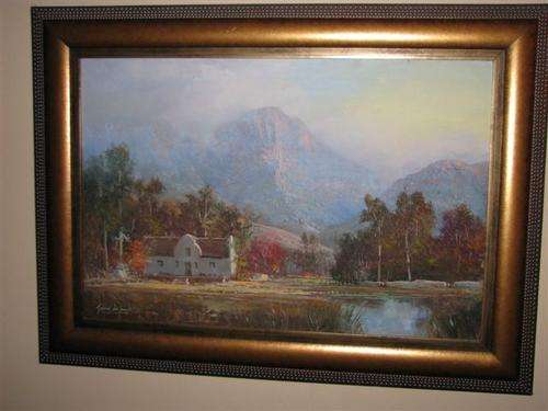 Gabriel Cornelis De Jongh - Cape Dutch Homestead