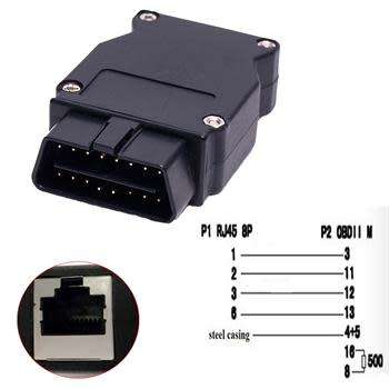 BMW Car Adapter E-SYS ICOM Coding F-series ENET Ethernet to OBD 2