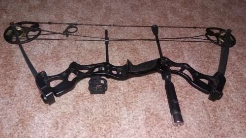 50 - 70 pound compound bow(black archery)