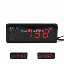 3 IN 1 CAR DIGITAL CLOCK
