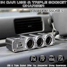 USB AND TRIPPLE SOCKET